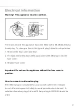 Preview for 21 page of CDA FWC881BL Installation, Use And Maintenance Manual