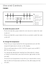 Preview for 8 page of CDA FWV451 Installation, Use And Maintenance Manual