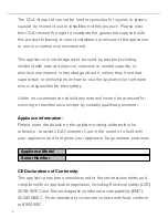 Preview for 2 page of CDA hc3615 Installation, Use And Maintenance Manual