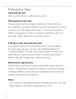 Preview for 14 page of CDA hc3615 Installation, Use And Maintenance Manual