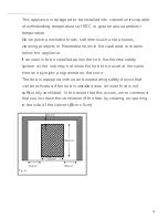 Предварительный просмотр 15 страницы CDA hc3615 Installation, Use And Maintenance Manual