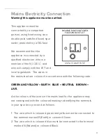 Preview for 17 page of CDA hc3615 Installation, Use And Maintenance Manual