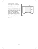 Preview for 20 page of CDA hc6620 Manual For Installation, Use And Maintenance