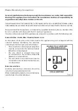 Preview for 18 page of CDA HCG302 Installation, Use And Maintenance Manual