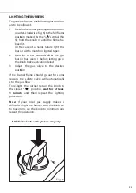 Preview for 23 page of CDA HCG302 Installation, Use And Maintenance Manual