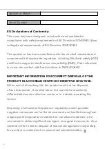 Preview for 28 page of CDA HG6001SS Installation, Use And Maintenance Manual