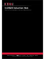 Preview for 1 page of CDA hn3620 Manual For Installation, Use And Maintenance