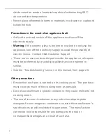 Preview for 6 page of CDA hn3620 Manual For Installation, Use And Maintenance