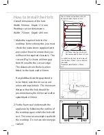 Preview for 22 page of CDA hn6840 Manual For Installation, Use And Maintenance