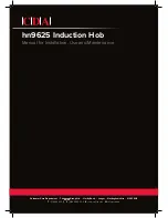 CDA hn9625 Manual For Installation, Use And Maintenance preview