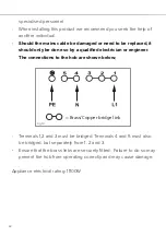 Preview for 32 page of CDA HN9850FR Installation, Use And Maintenance Manual