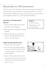 Предварительный просмотр 13 страницы CDA HVG621 Directions For Installation, Use And Maintenance