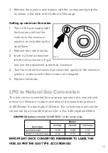 Предварительный просмотр 19 страницы CDA HVG670 Installation, Use And Maintenance Manual