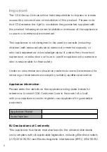 Preview for 2 page of CDA Matrix MHN101FR User Manual