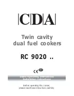 Preview for 1 page of CDA RC9020 Operating & Installation Instructions Manual