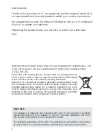 Preview for 2 page of CDA RC9020 Operating & Installation Instructions Manual