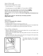 Preview for 21 page of CDA RC9020 Operating & Installation Instructions Manual