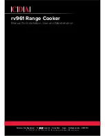 CDA rv961 Manual For Installation, Use And Maintenance preview