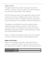 Preview for 2 page of CDA rv961 Manual For Installation, Use And Maintenance