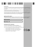 Preview for 2 page of CDA SC 310 Series Manual For Installation, Use And Maintenance