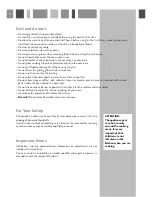 Preview for 14 page of CDA SC220L Series Manual For Installation, Use And Maintenance