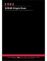 Preview for 1 page of CDA SC620 Manual For Installation, Use And Maintenance