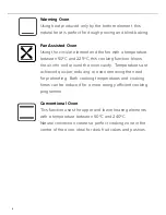 Preview for 8 page of CDA SC620 Manual For Installation, Use And Maintenance