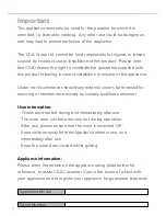 Preview for 2 page of CDA SK510 Single Installation, Use And Maintenance Manual