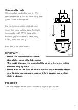 Предварительный просмотр 27 страницы CDA SK511 Installation, Use And Maintenance Manual