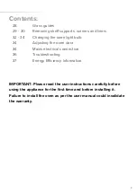 Preview for 3 page of CDA SK900 Installation, Use And Maintenance Manual