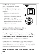 Предварительный просмотр 34 страницы CDA SK900 Installation, Use And Maintenance Manual