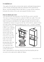 Preview for 27 page of CDA SL400SS Use And Maintenance