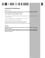 Preview for 27 page of CDA SV 980 Installation, Use And Maintenance Manual