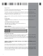 Preview for 2 page of CDA SV430 Manual For Installation, Use And Maintenance