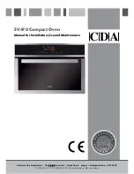 CDA SV470 Manual For Installation, Use And Maintenance preview