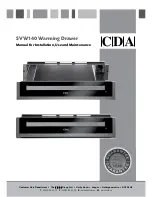 CDA SVW140 Manual For Installation, Use And Maintenance preview