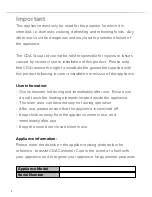 Preview for 2 page of CDA vk700 Manual For Installation, Use And Maintenance