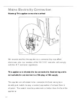 Preview for 22 page of CDA vk700 Manual For Installation, Use And Maintenance