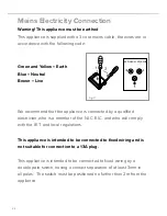 Preview for 22 page of CDA VK902 Installation, Use And Maintenance Manual