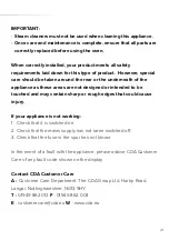 Preview for 21 page of CDA VM451 Installation, Use And Maintenance Manual