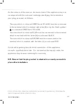 Preview for 23 page of CDA VM551 Installation, Use And Maintenance Manual