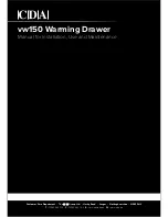 CDA vw150 Manual For Installation, Use And Maintenance preview