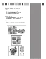 Предварительный просмотр 9 страницы CDA WC140 Manual For Installation, Use And Maintenance