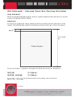Предварительный просмотр 17 страницы CDA WC140 Manual For Installation, Use And Maintenance