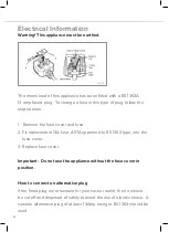 Предварительный просмотр 24 страницы CDA WC141 Installation, Use And Maintenance Manual