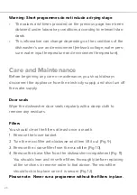 Preview for 20 page of CDA WC142 Installation, Use And Maintenance Manual