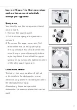 Preview for 21 page of CDA WC142 Installation, Use And Maintenance Manual