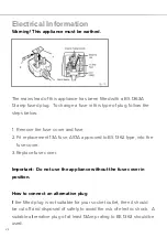 Preview for 24 page of CDA WC142 Installation, Use And Maintenance Manual