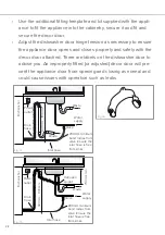 Preview for 28 page of CDA WC142 Installation, Use And Maintenance Manual