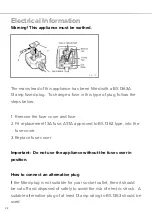 Предварительный просмотр 28 страницы CDA WC480 Installation, Use And Maintenance Manual